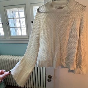 Cream color Loft sweater